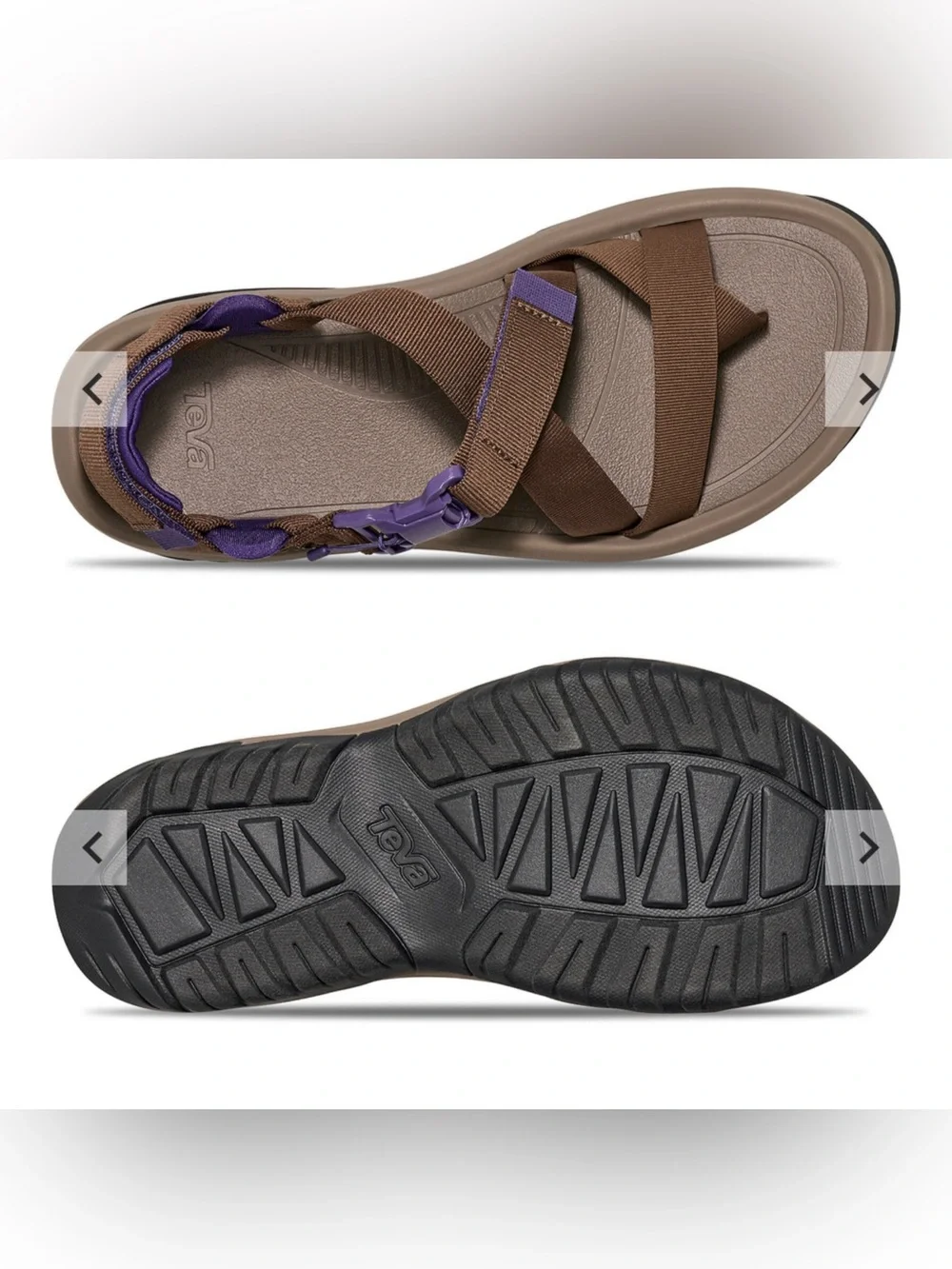 Teva Men’s Hurricane Terra Dactyl Rum Raisin All Day Wear Sandals
